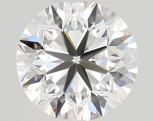 0.51 carat F-IF Very Good cut Natūralus Round Deimantas (1)