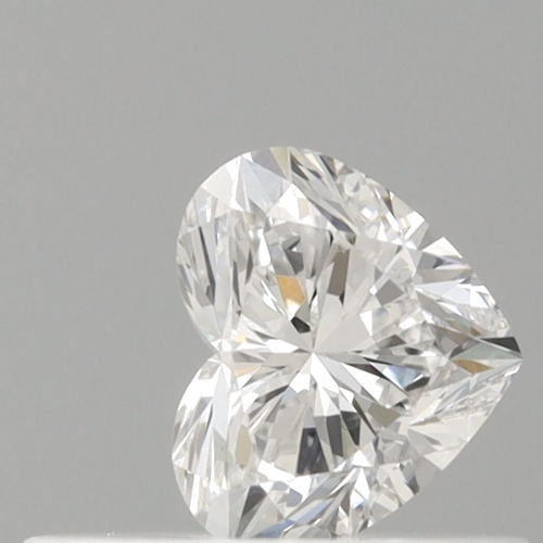 0.31 carat E-VVS2 Natūralus Heart Deimantas (1)
