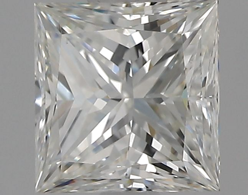 1.01 carat H-VVS1 Natūralus Princess Deimantas (1)