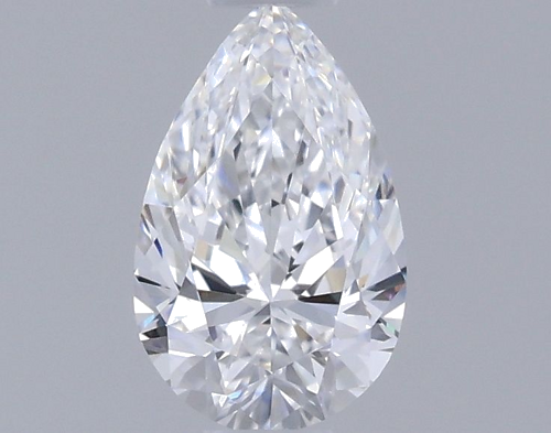 0.4 carat D-IF Natūralus Pear Deimantas (1)