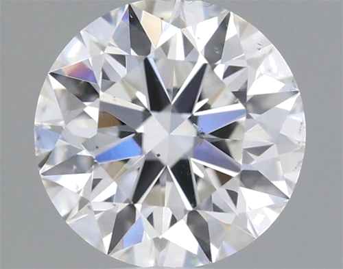 0.5 carat F-SI1 Excellent cut Natūralus Round Deimantas (1)