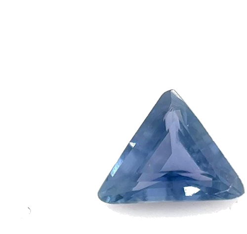 0.45 carat BLUE Trilliant Safyras (1)