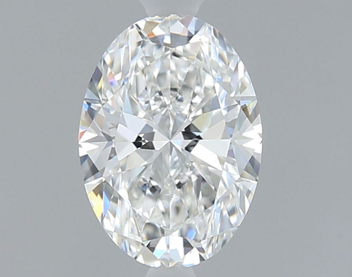 0.6 carat G-VVS2 Natūralus Oval Deimantas (1)