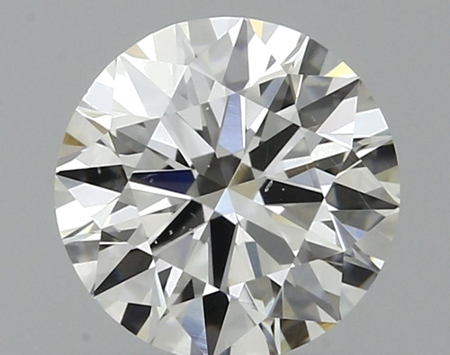 0.52 carat I-SI1 Excellent cut Natūralus Round Deimantas (1)