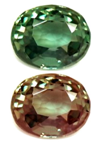 0.38 carat GREEN Oval Alexandrite (1)