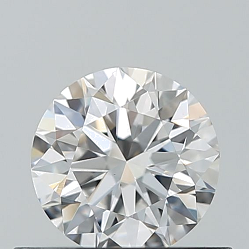 0.5 carat E-VVS2 Excellent cut Natūralus Round Deimantas (1)