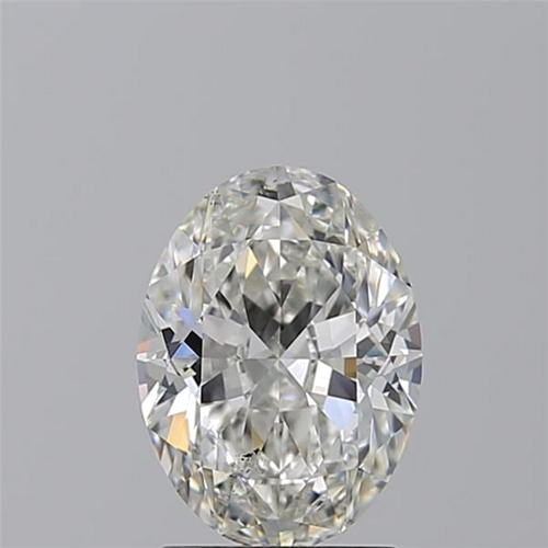 2.0 carat G-SI1 Natūralus Oval Deimantas (1)