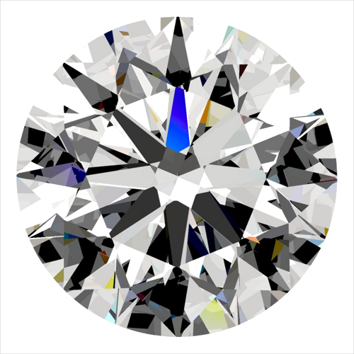 0.3 carat G-VS2 Excellent cut Natūralus Round Deimantas (1)