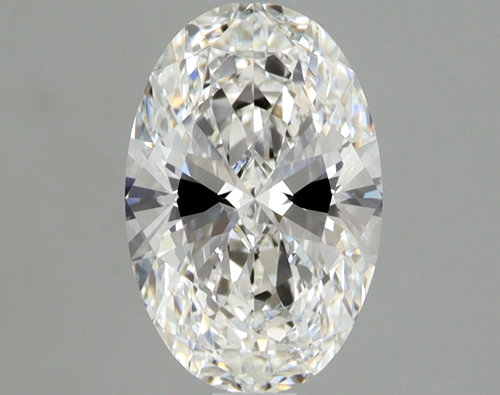 1.0 carat F-VVS2 Natūralus Oval Deimantas (1)