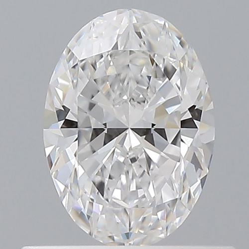 0.54 carat D-VVS2 Natūralus Oval Deimantas (1)