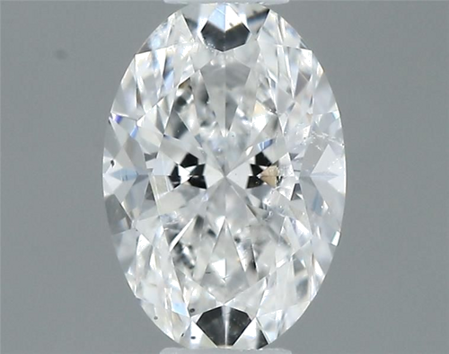 0.3 carat E-SI2 Natūralus Oval Deimantas (1)