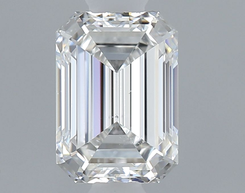 0.7 carat F-SI1 Natūralus Emerald Deimantas (1)