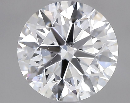 1.01 carat E-SI1 GD cut Natūralus Round Deimantas (1)