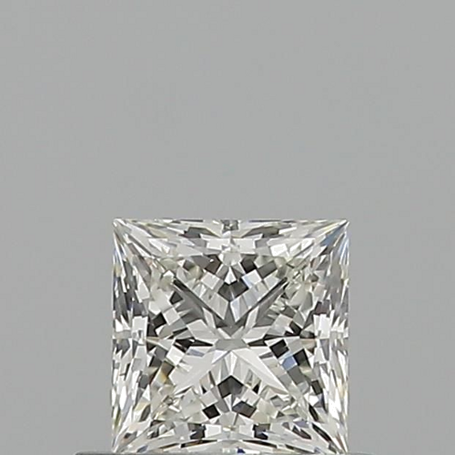 0.6 carat I-VVS1 Natūralus Princess Deimantas (1)