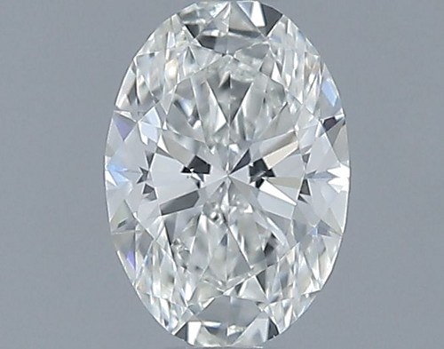 0.42 carat H-VS1 Natūralus Oval Deimantas (1)