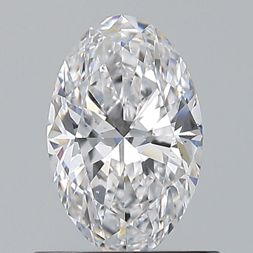 0.7 carat D-VS2 Natūralus Oval Deimantas (1)
