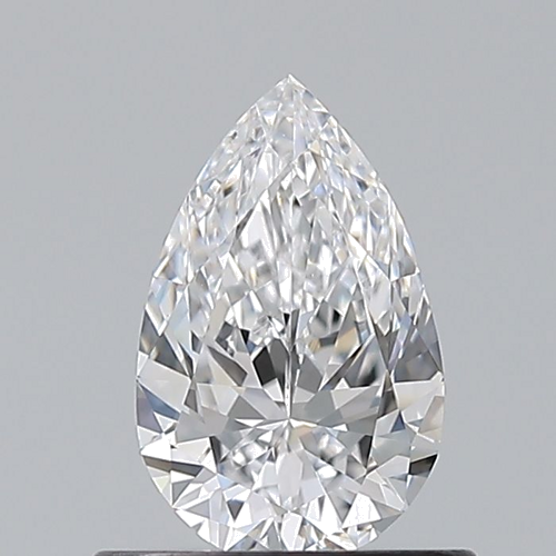 0.6 carat D-VS2 Natūralus Pear Deimantas (1)