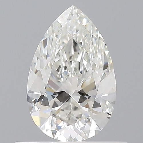 0.53 carat G-VVS1 Natūralus Pear Deimantas (1)