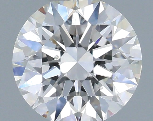 0.41 carat F-SI1 Excellent cut Natūralus Round Deimantas (1)