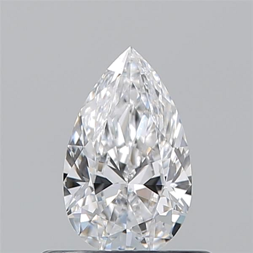 0.51 carat D-VS2 Natūralus Pear Deimantas (1)