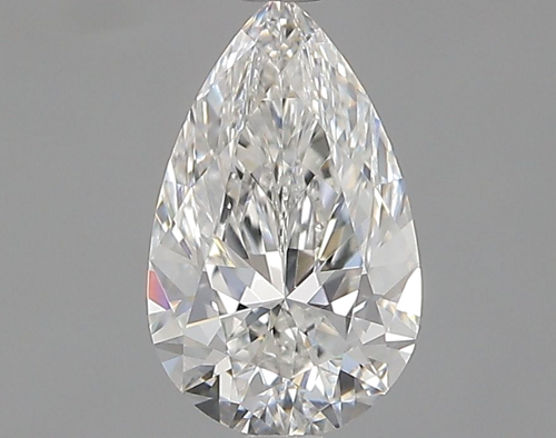 0.62 carat F-VS1 Natūralus Pear Deimantas (1)
