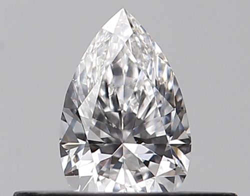 0.26 carat D-VS1 Natūralus Pear Deimantas (1)