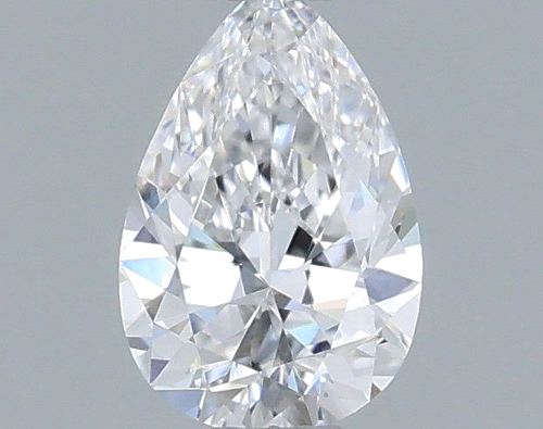 0.33 carat E-VVS2 Natūralus Pear Deimantas (1)