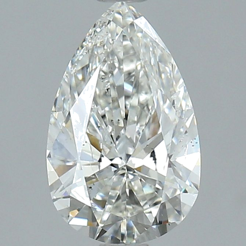 1.91 carat H-SI2 Natūralus Pear Deimantas (1)