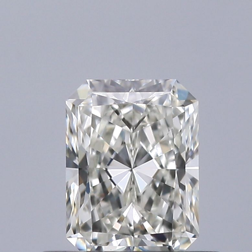 0.51 carat J-VVS1 Natūralus Radiant Deimantas (1)