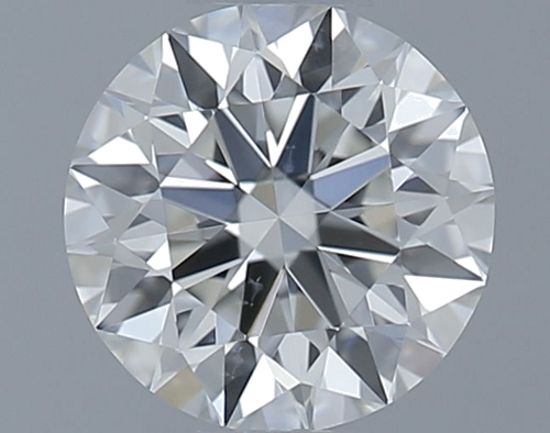0.42 carat I-SI1 Excellent cut Natūralus Round Deimantas (1)