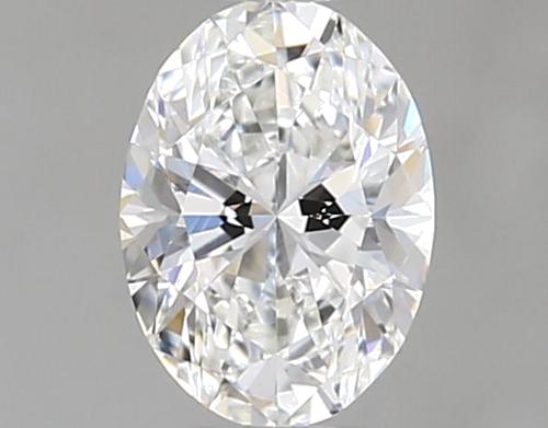 0.3 carat F-VVS2 Natūralus Oval Deimantas (1)