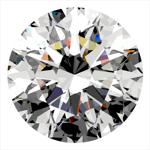 0.32 carat E-VVS1 Excellent cut Natūralus Round Deimantas (1)