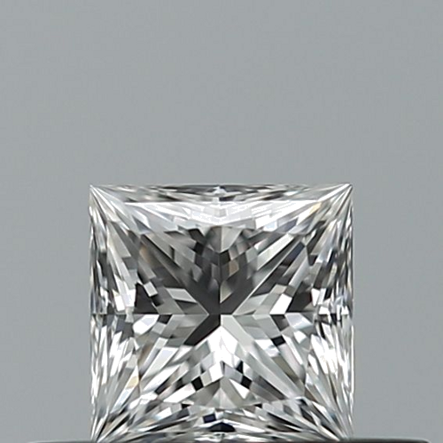 0.33 carat E-VVS1 Natūralus Princess Deimantas (1)