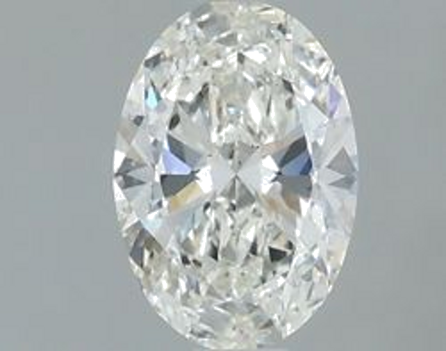 0.54 carat H-SI1 Natūralus Oval Deimantas (1)