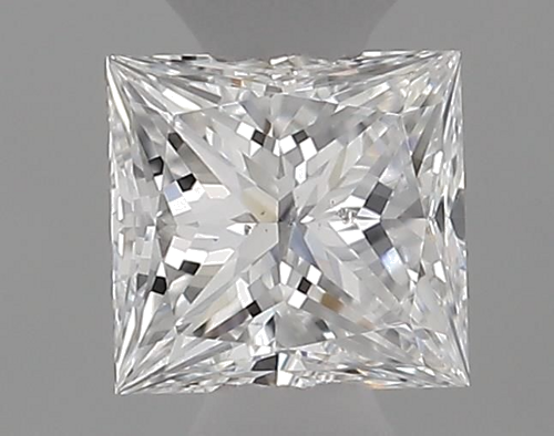 0.35 carat E-SI1 Natūralus Princess Deimantas (1)