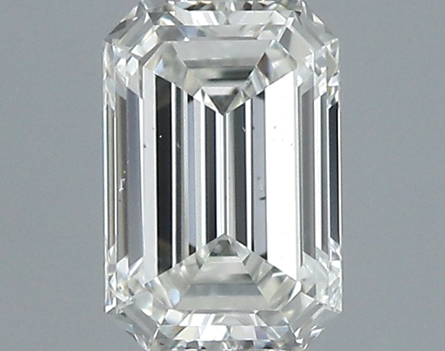 0.31 carat H-SI1 Natūralus Emerald Deimantas (1)