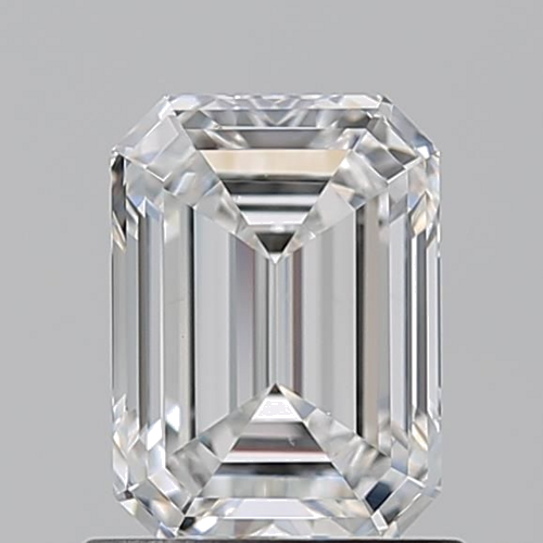 1.01 carat E-SI1 Natūralus Emerald Deimantas (1)