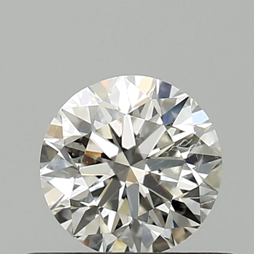 0.5 carat I-SI2 Very Good cut Natūralus Round Deimantas (1)