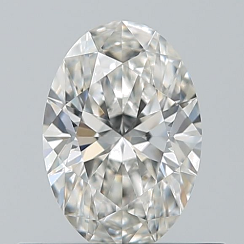 0.5 carat H-VVS2 Natūralus Oval Deimantas (1)