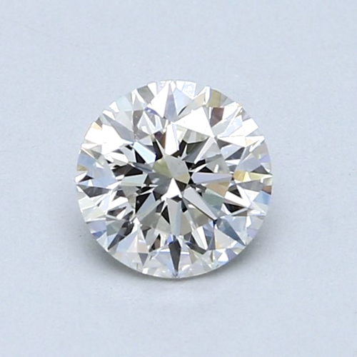 0.82 carat H-SI1 Very Good cut Natūralus Round Deimantas (1)