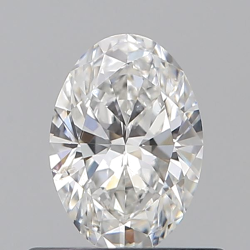 0.5 carat E-SI1 Natūralus Oval Deimantas (1)
