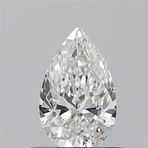 0.57 carat H-VS1 Natūralus Pear Deimantas (1)