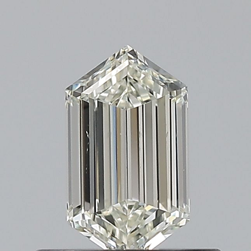 0.5 carat J-VS2 Natūralus Hexagonal Deimantas (1)