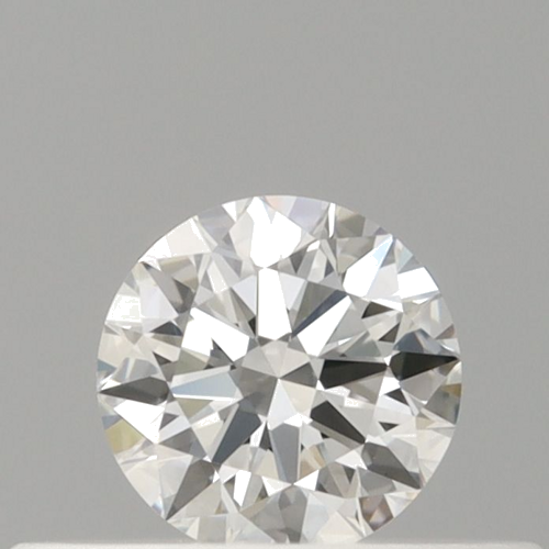 0.25 carat F-VVS2 Excellent cut Natūralus Round Deimantas (1)