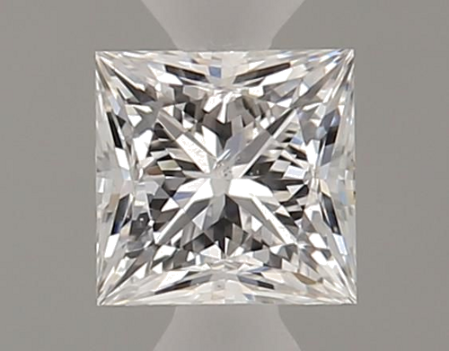 0.34 carat F-SI2 Natūralus Princess Deimantas (1)