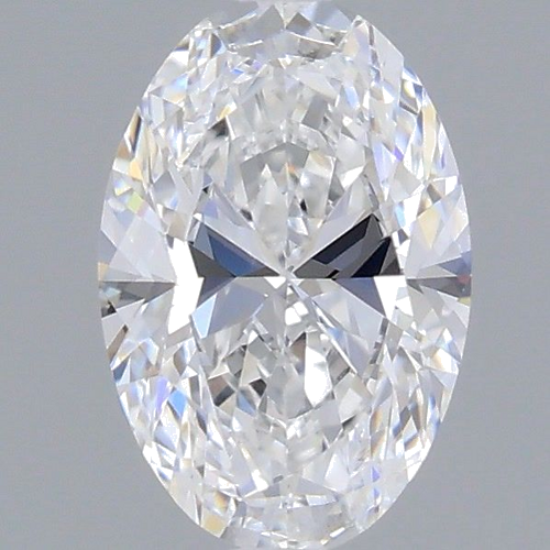 0.6 carat D-VVS2 Natūralus Oval Deimantas (1)