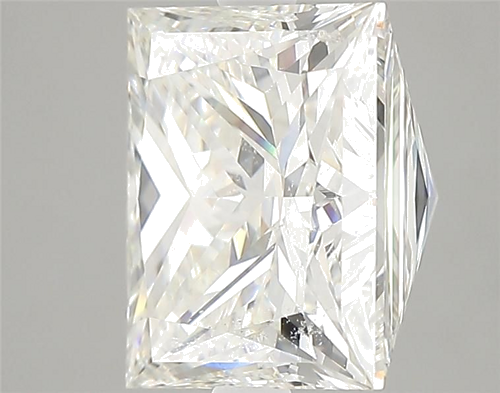 5.02 carat I-SI2 Natūralus Princess Deimantas (1)