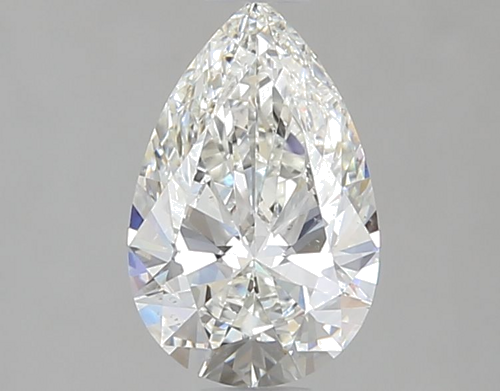 0.72 carat H-VS2 Natūralus Pear Deimantas (1)
