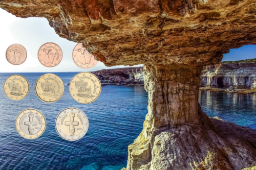 2021 Cyprus Euro coin set (3)