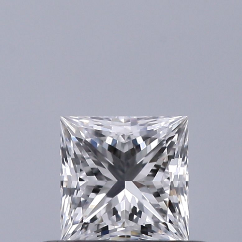 0.41 carat D-VVS2 Natūralus Princess Deimantas (1)